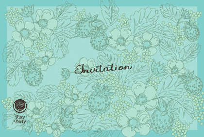 wild strawberry_ブルー